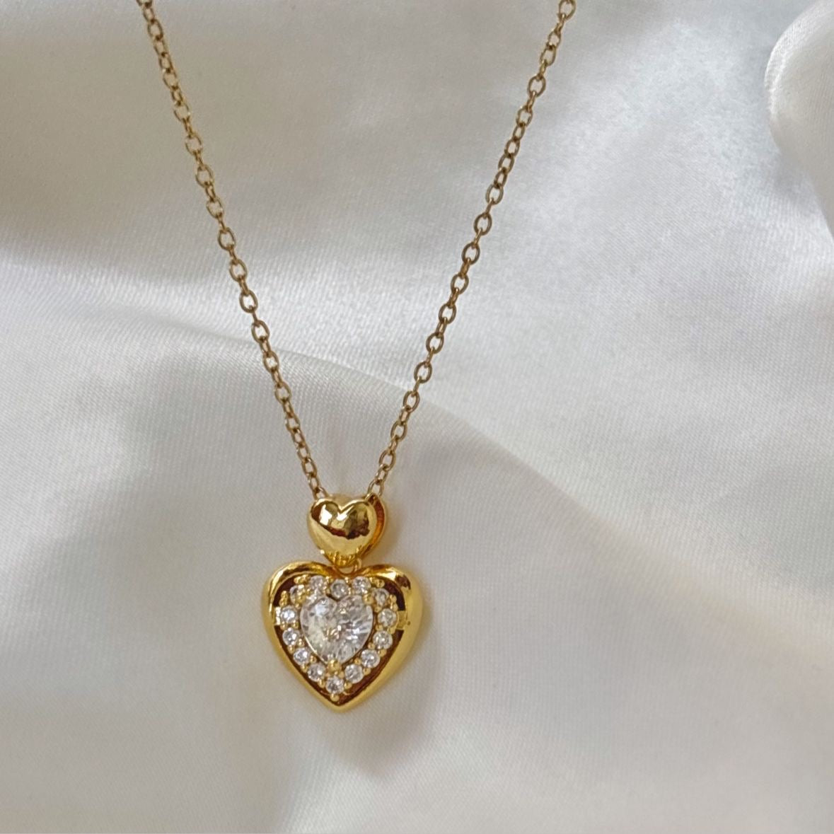 Darla Heart Necklace