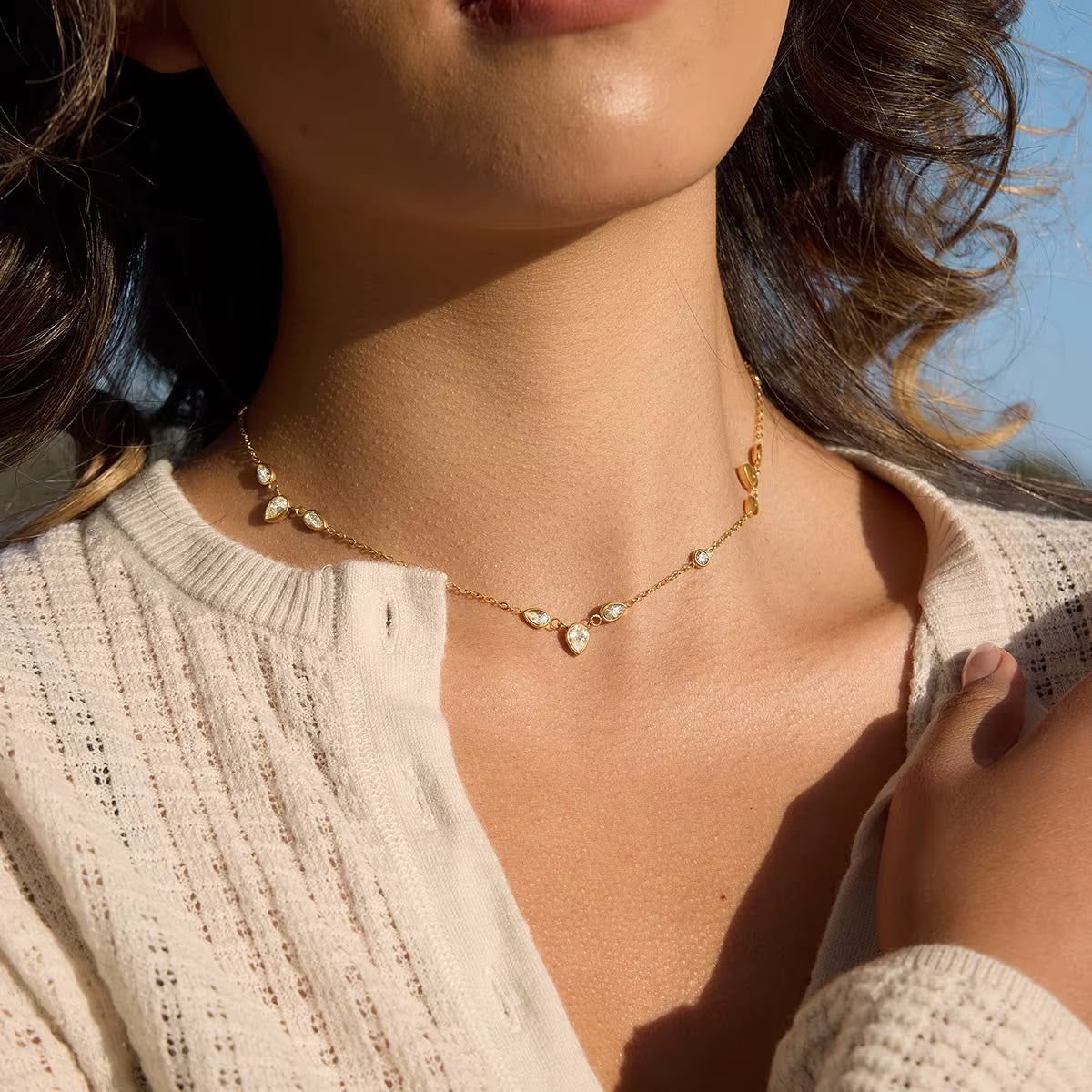 Diamond Dew Necklace