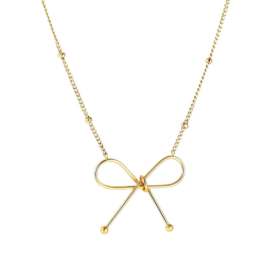 Petite Bow Necklace