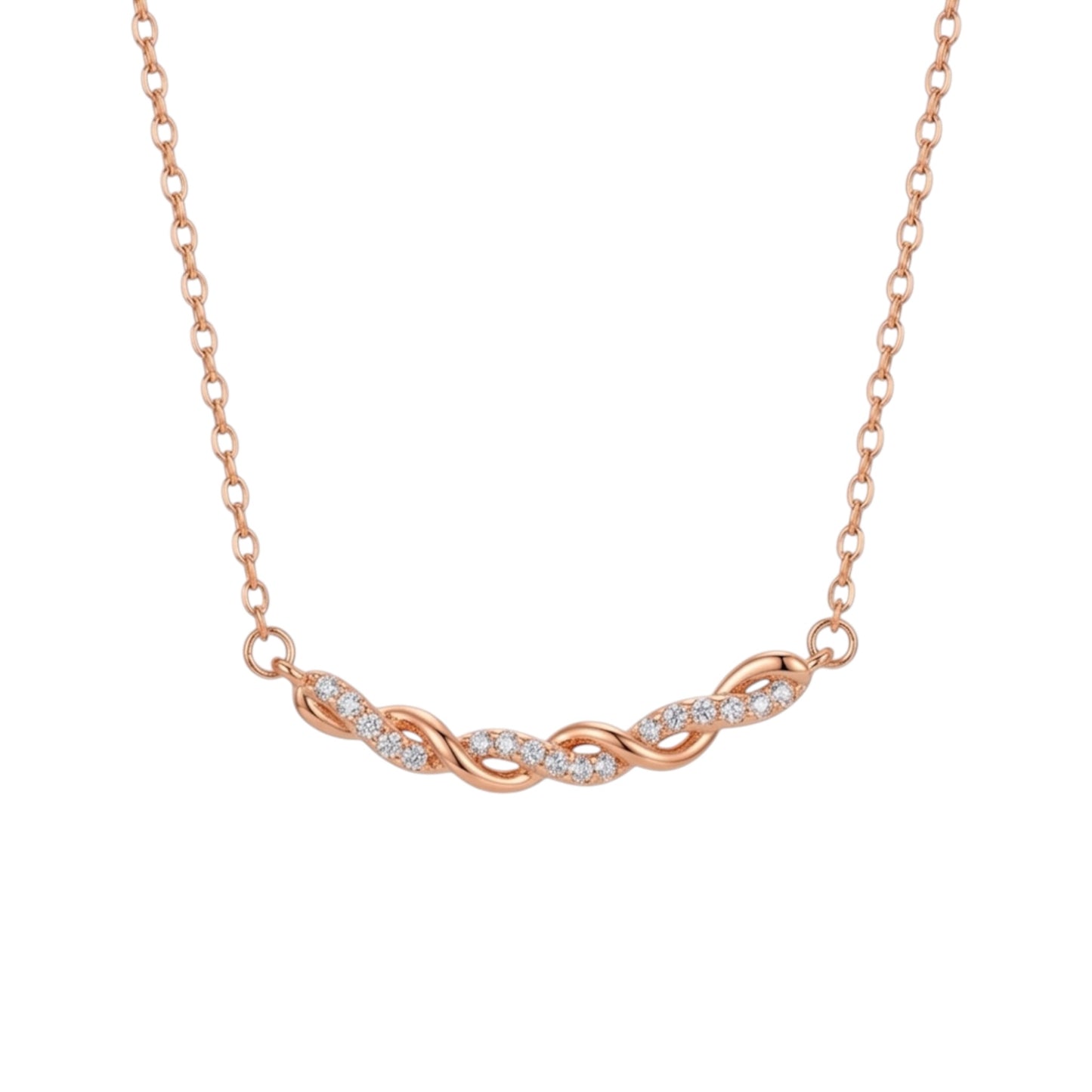 Sparkling Infinity Necklace