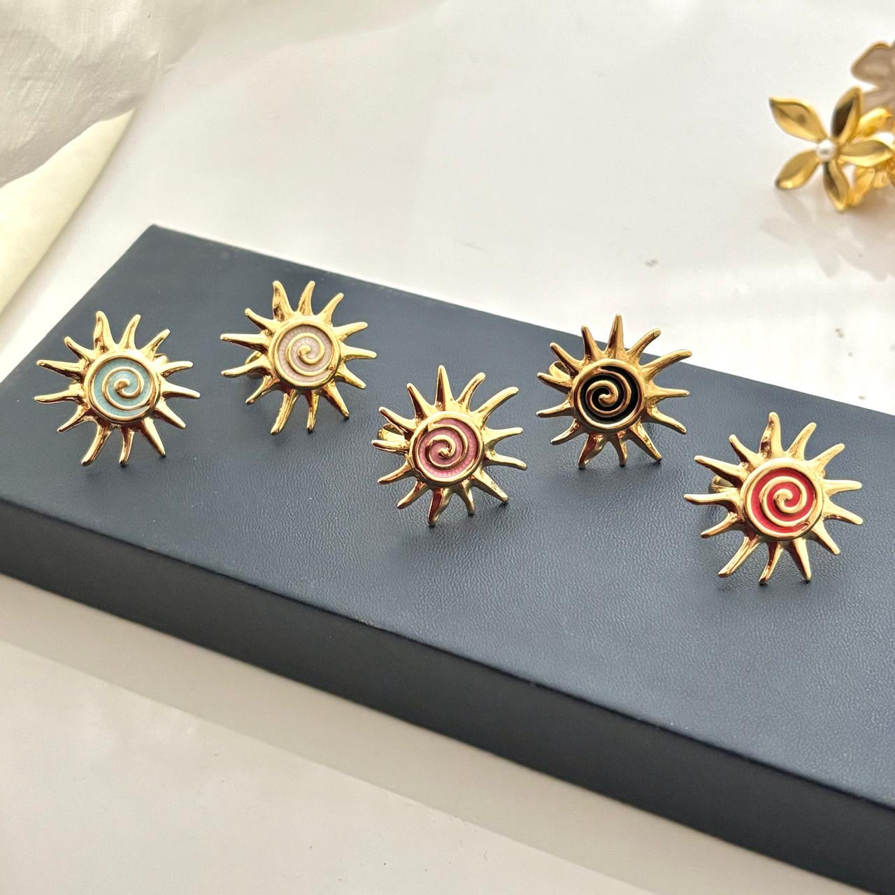 Sunbloom Ring -Pink