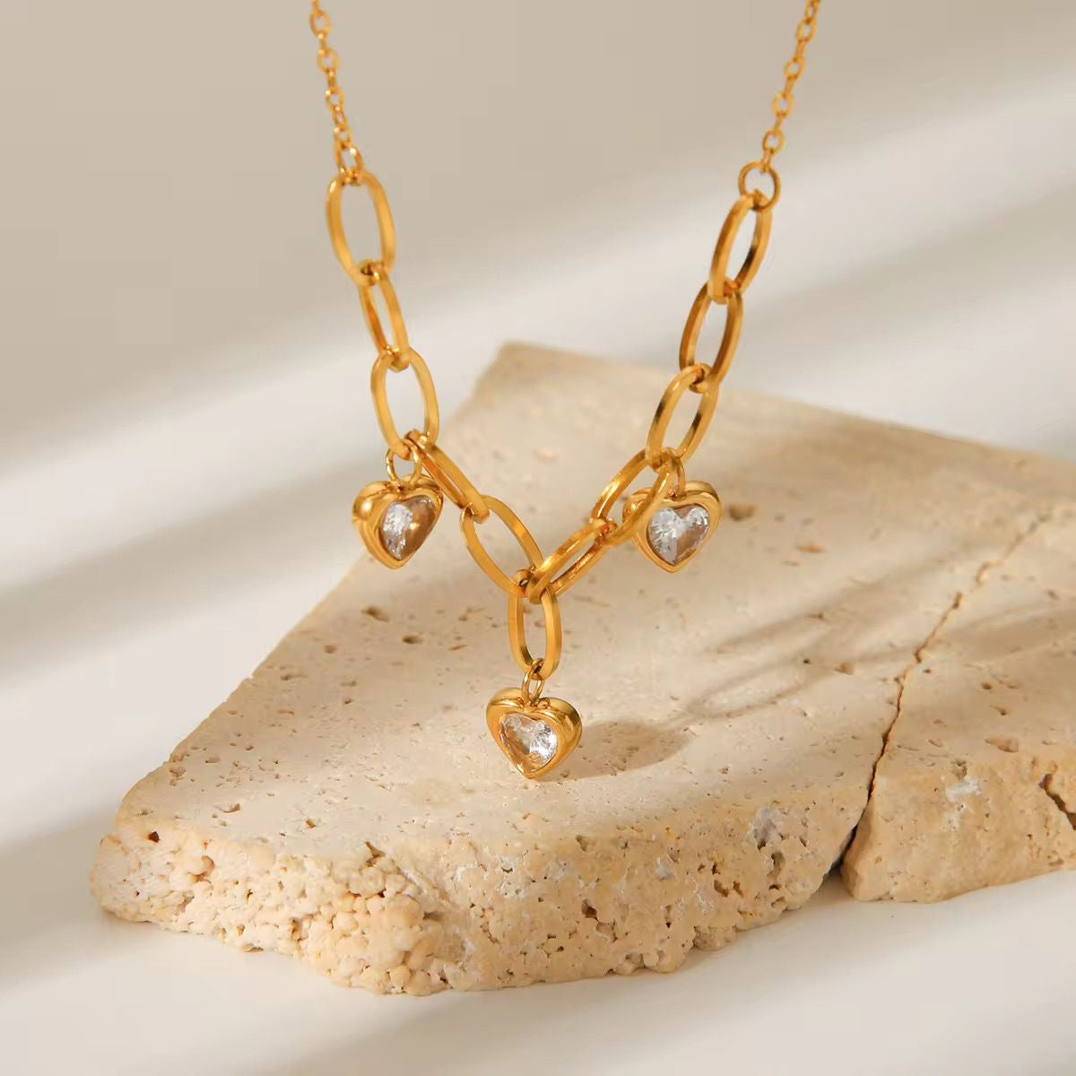 Dainty Heart Charm Necklace