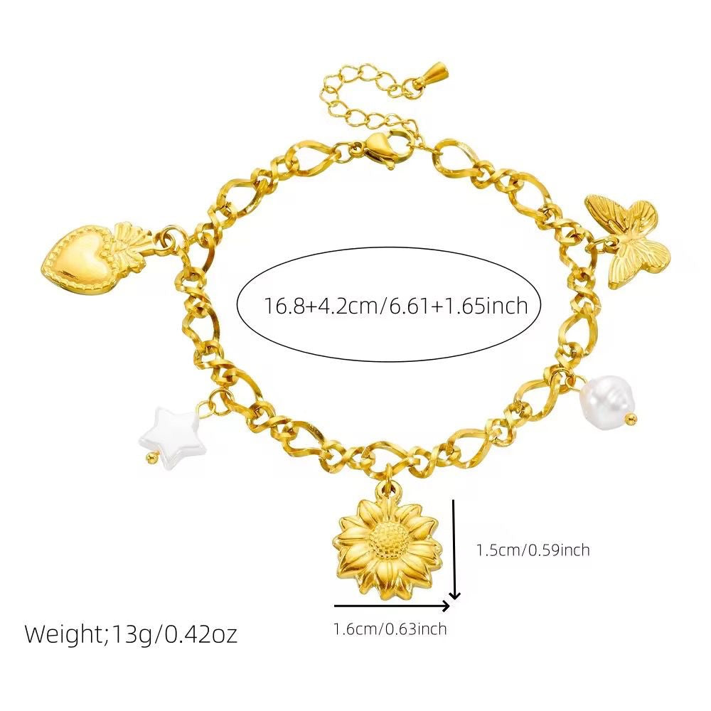 Garden Of Wishes Charm Bracelet