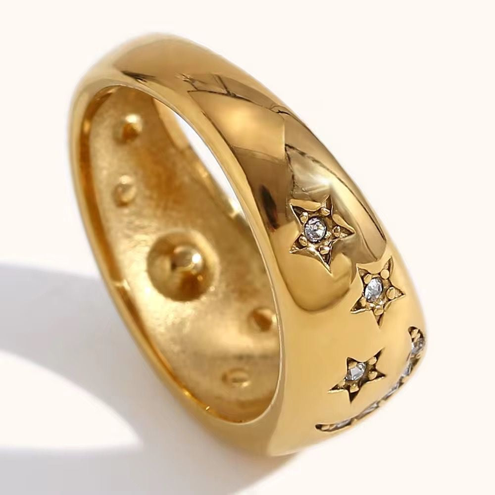 Celestial Bling Dome Ring