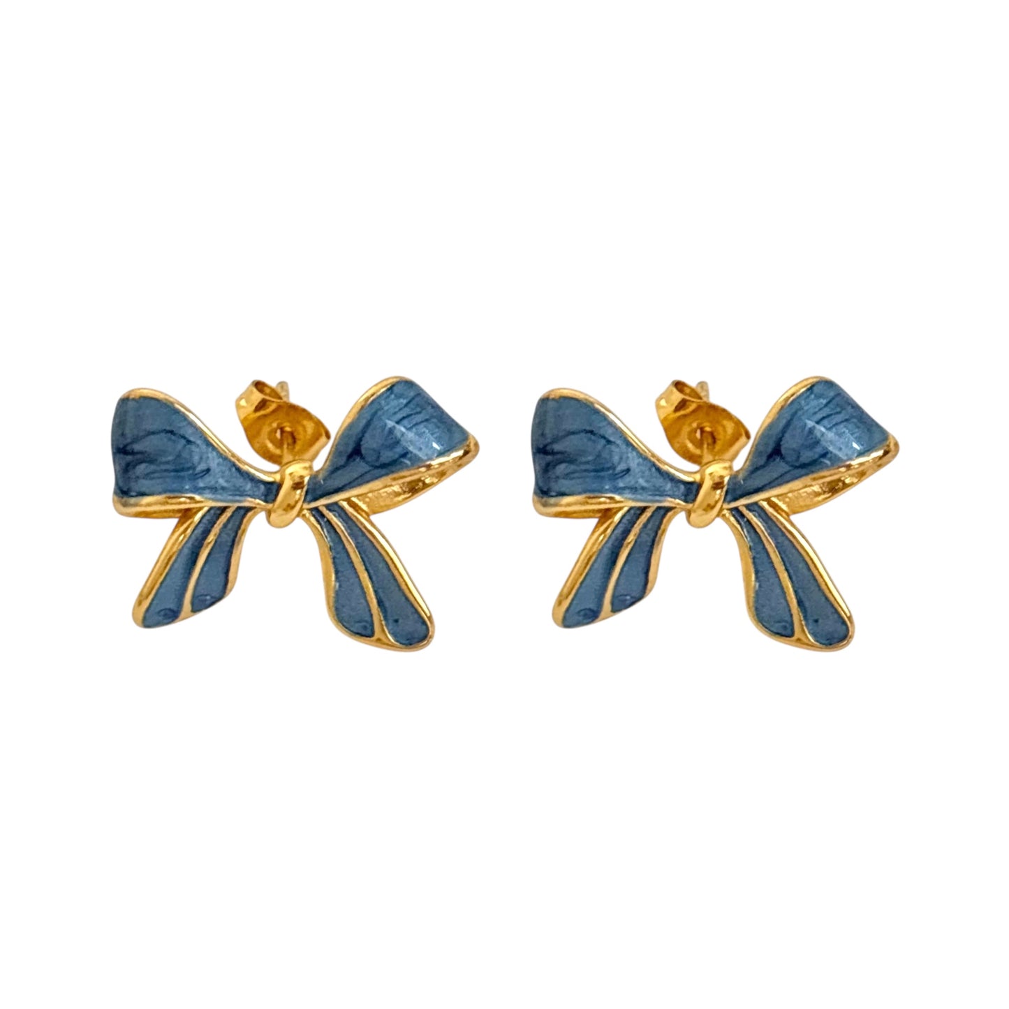 Baby Coquette Bow Studs