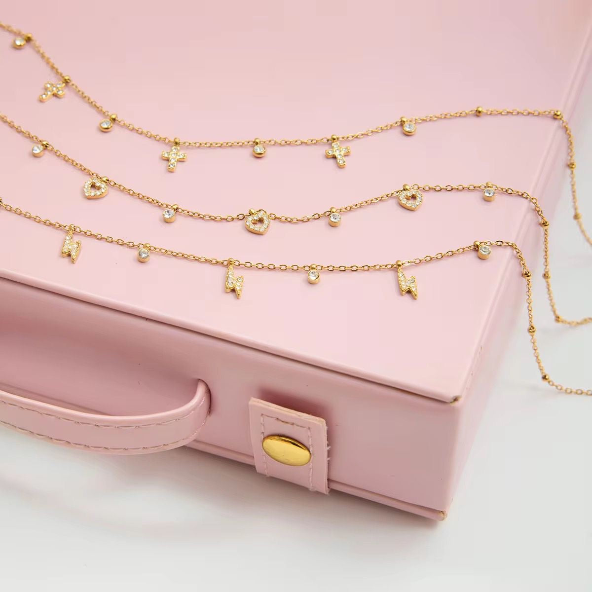 Sweet Heart Charm Necklace