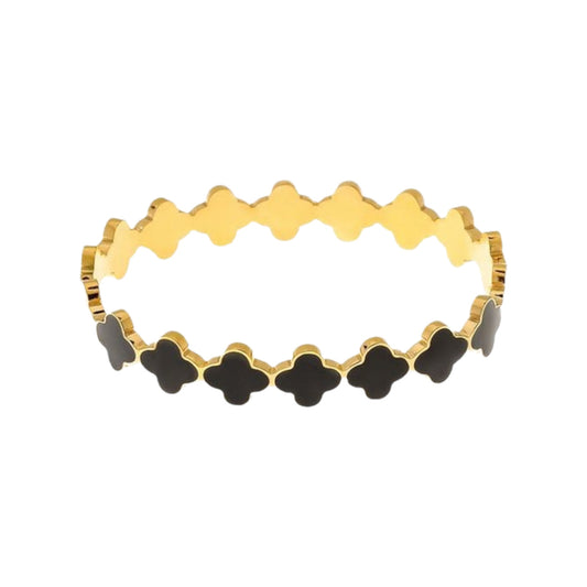 Clover Sequence Bracelet -Black