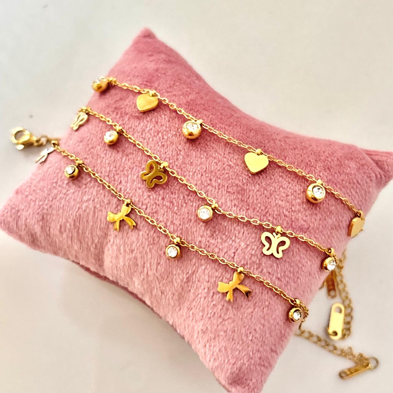 Wings Charm Bracelet