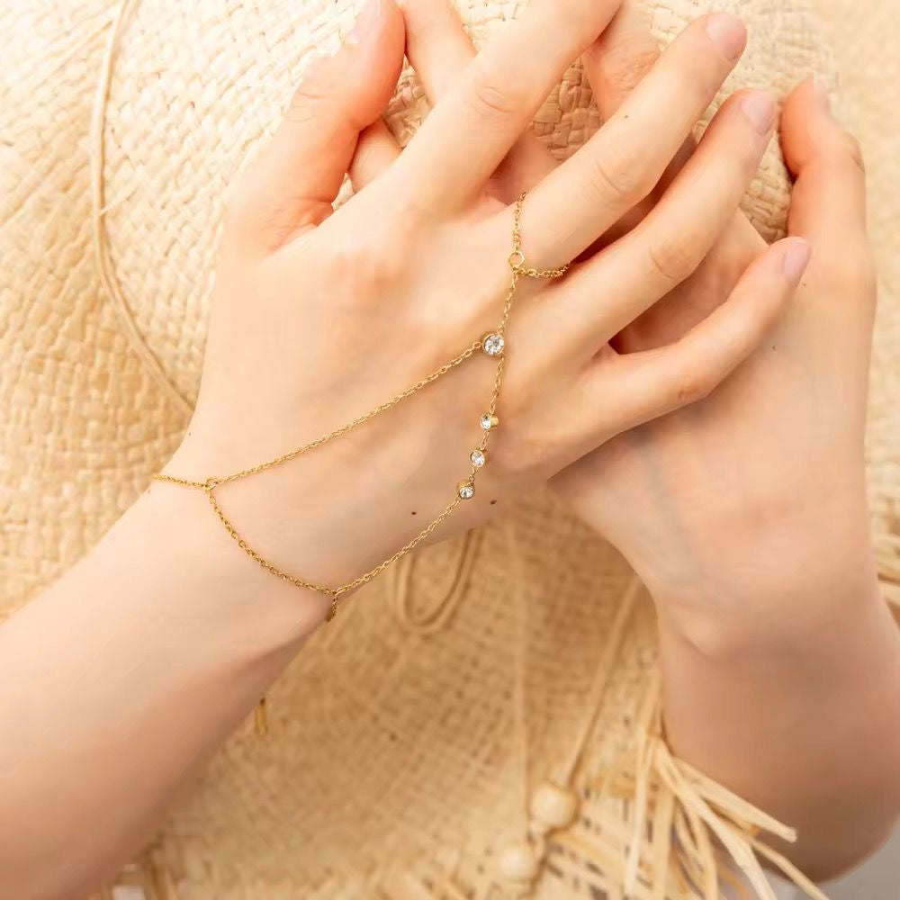 Glitz Glow Hand Chain