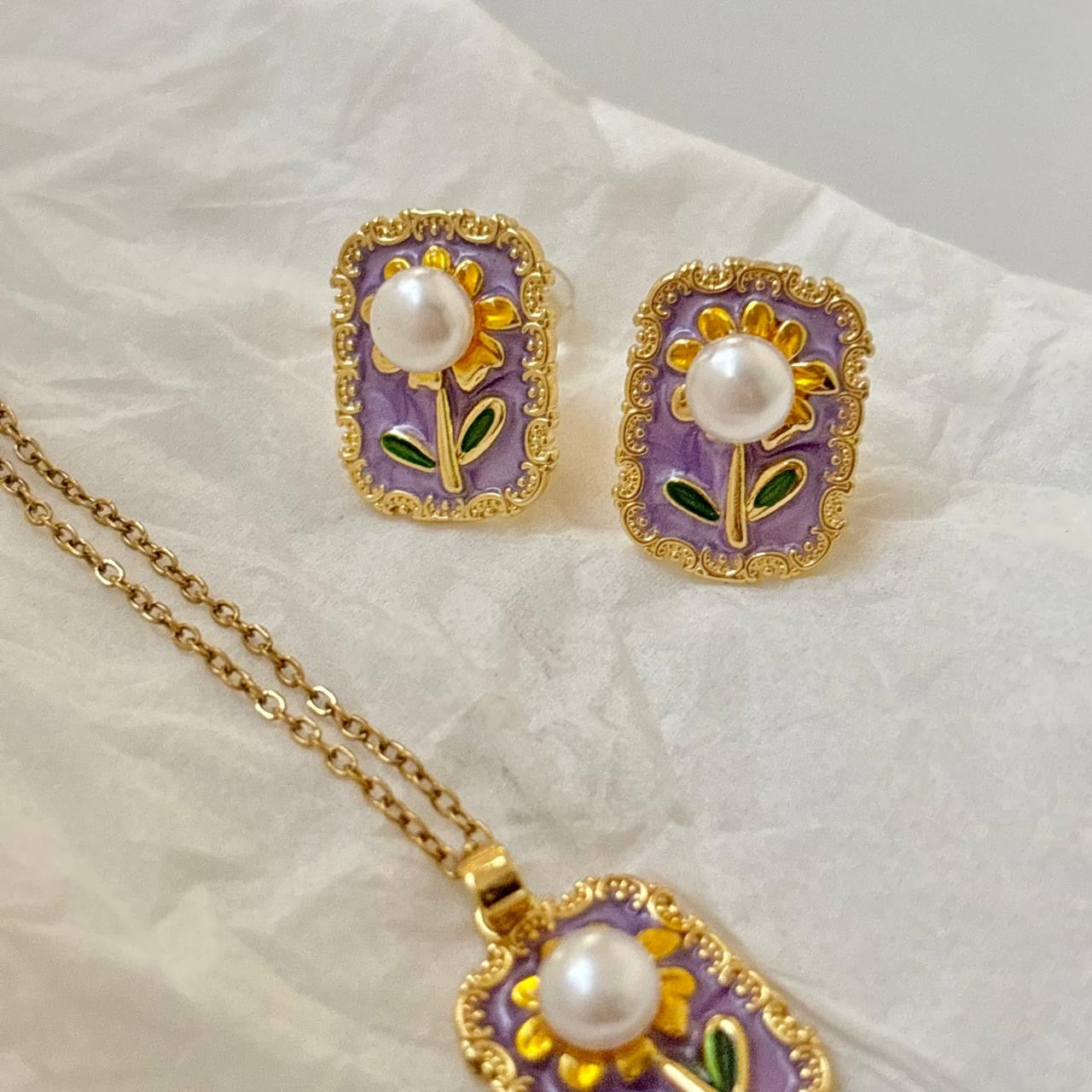 Purple Sunset Flora Set