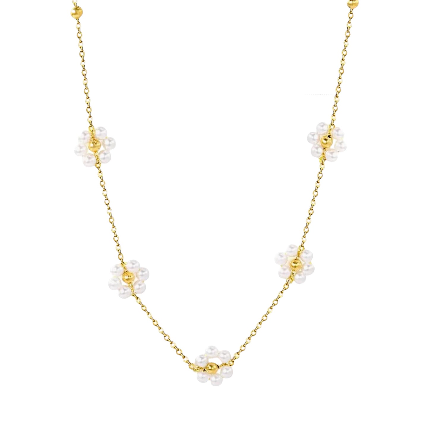 Disty Daisy Perle Necklace