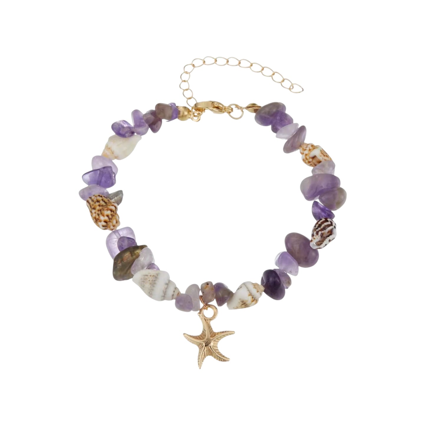 Sea Serenity Bracelet -Amethyst