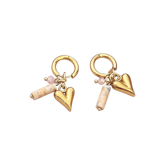 Julia Charm Hoops