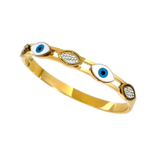 Turkish Eye Bracelet -18K