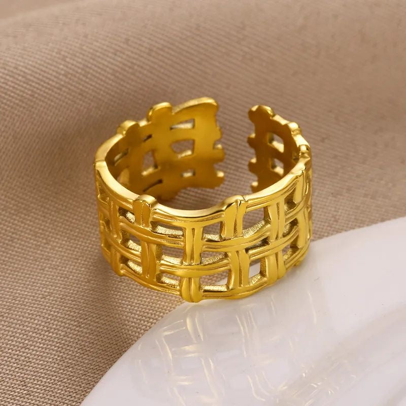 Mesh Band Ring
