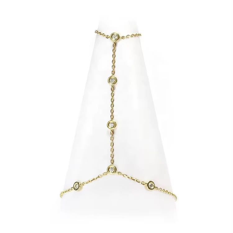 Esme Diamante Hand Chain