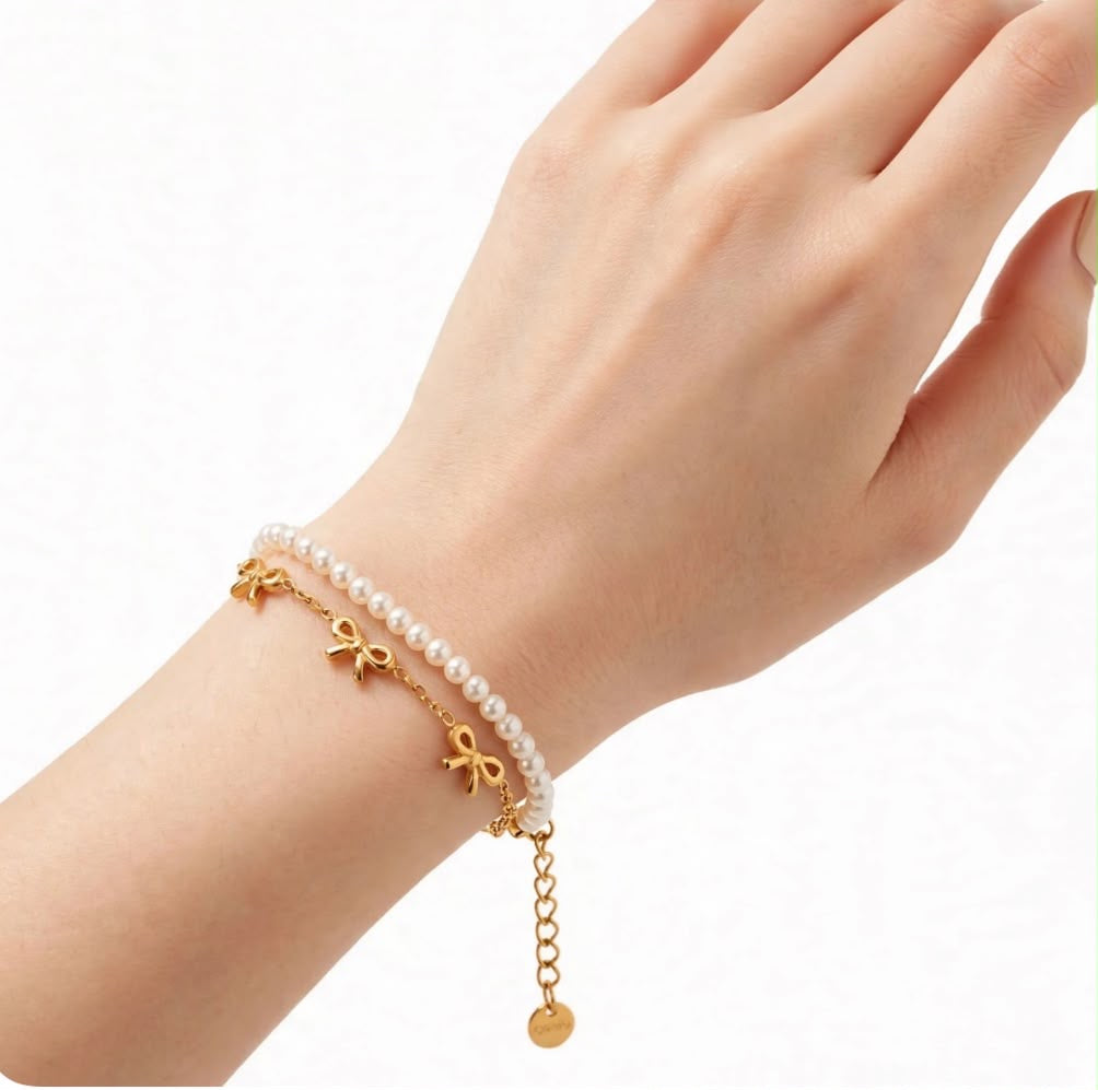 Collete Bow Bracelet