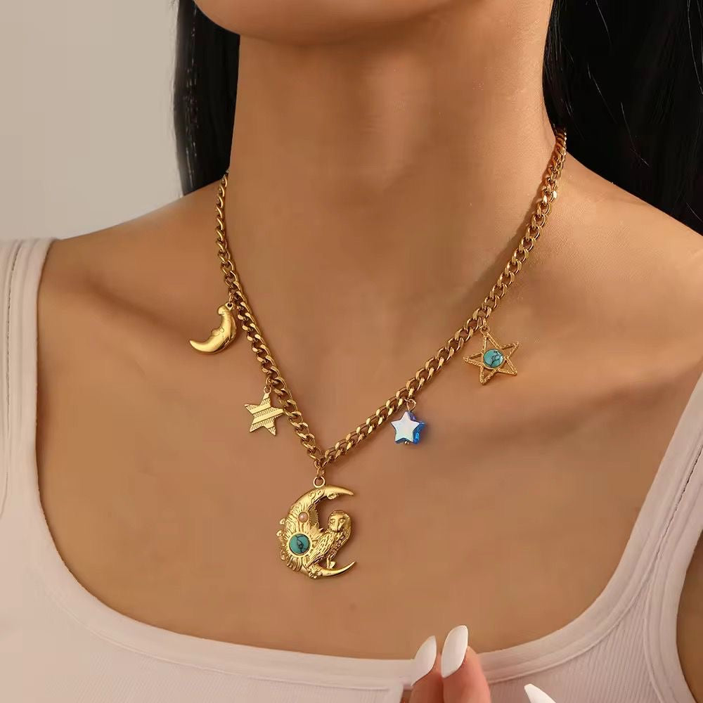 Celestia Charm Necklace