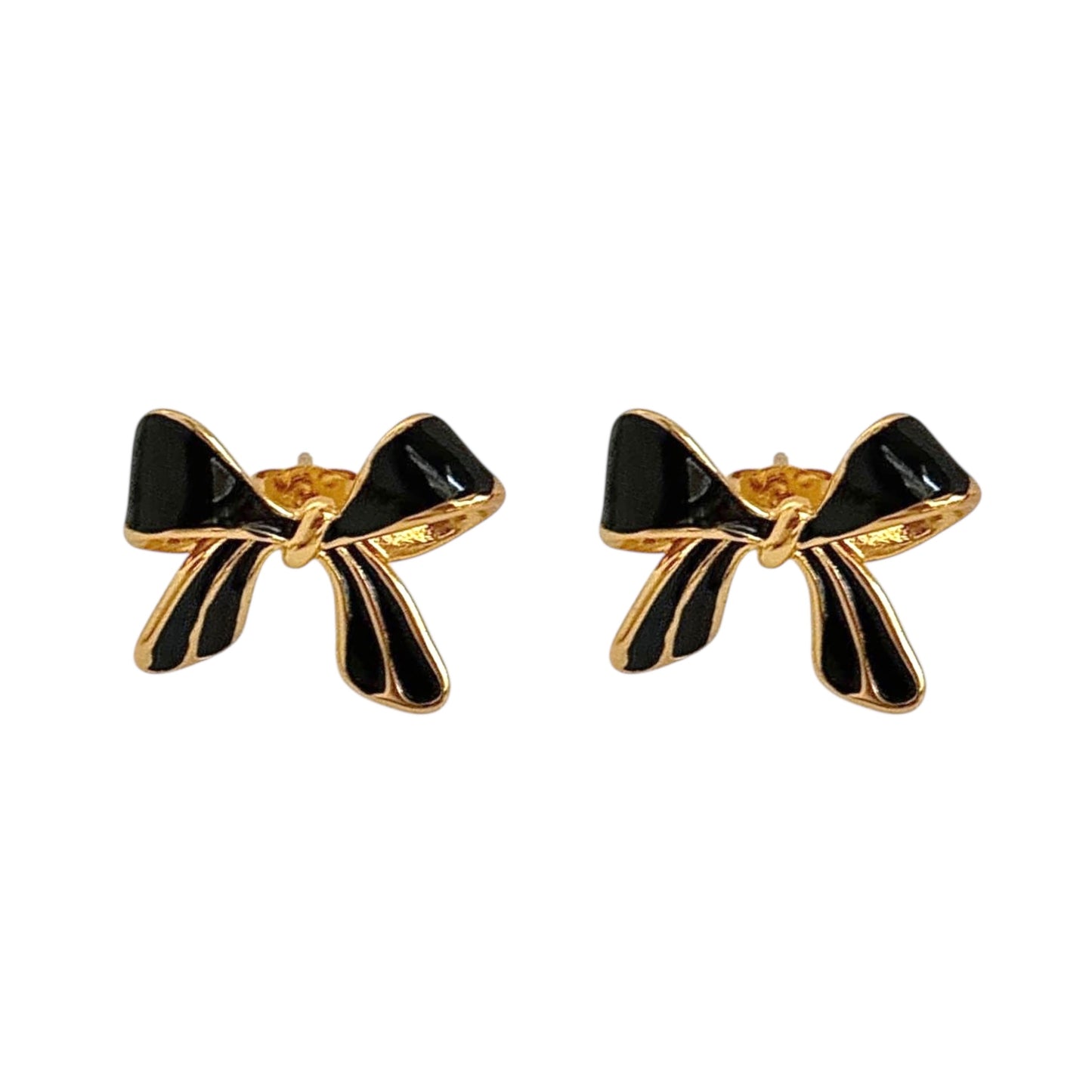 Baby Coquette Bow Studs