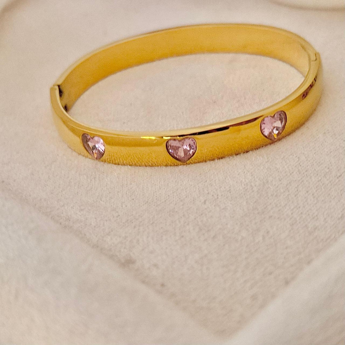 The Three Of Heart Bangle