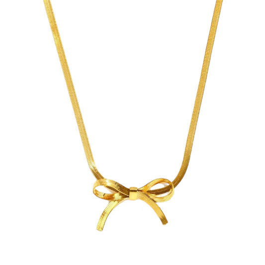The Bonnie Bow Necklace