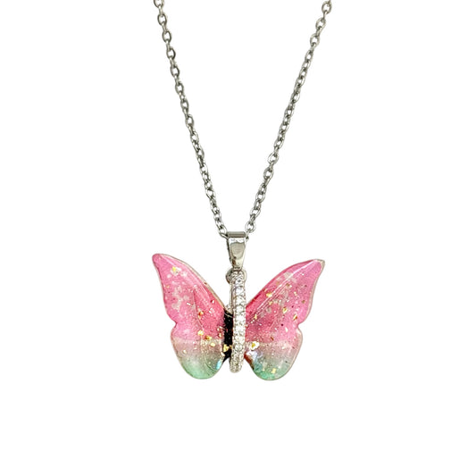 Amazon Crystal Mariposa Necklace