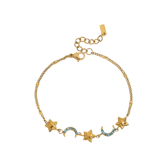 Cerulean Glow Bracelet