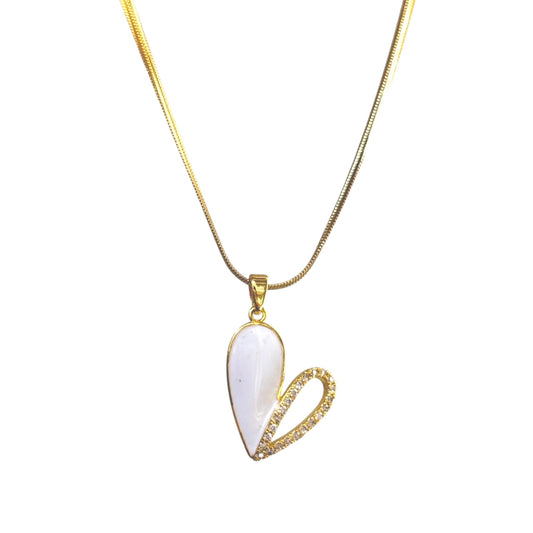 Lover Girl Shell Necklace -18K