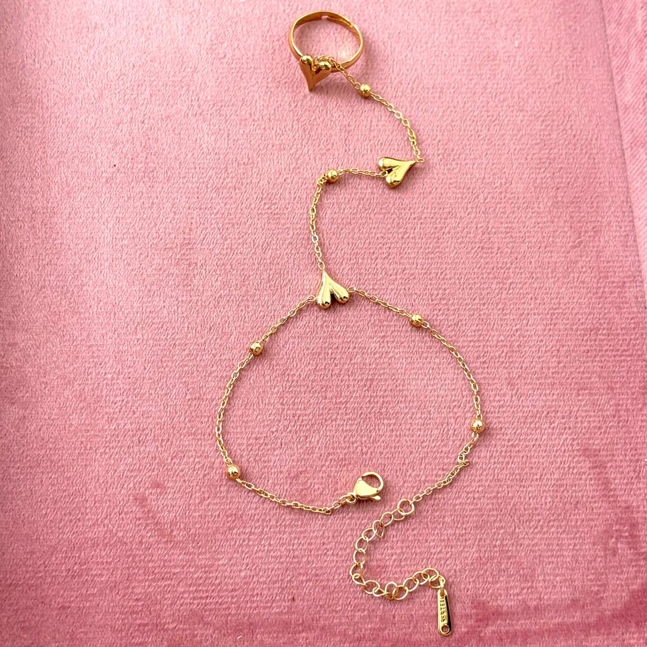 Heart Core Hand Chain