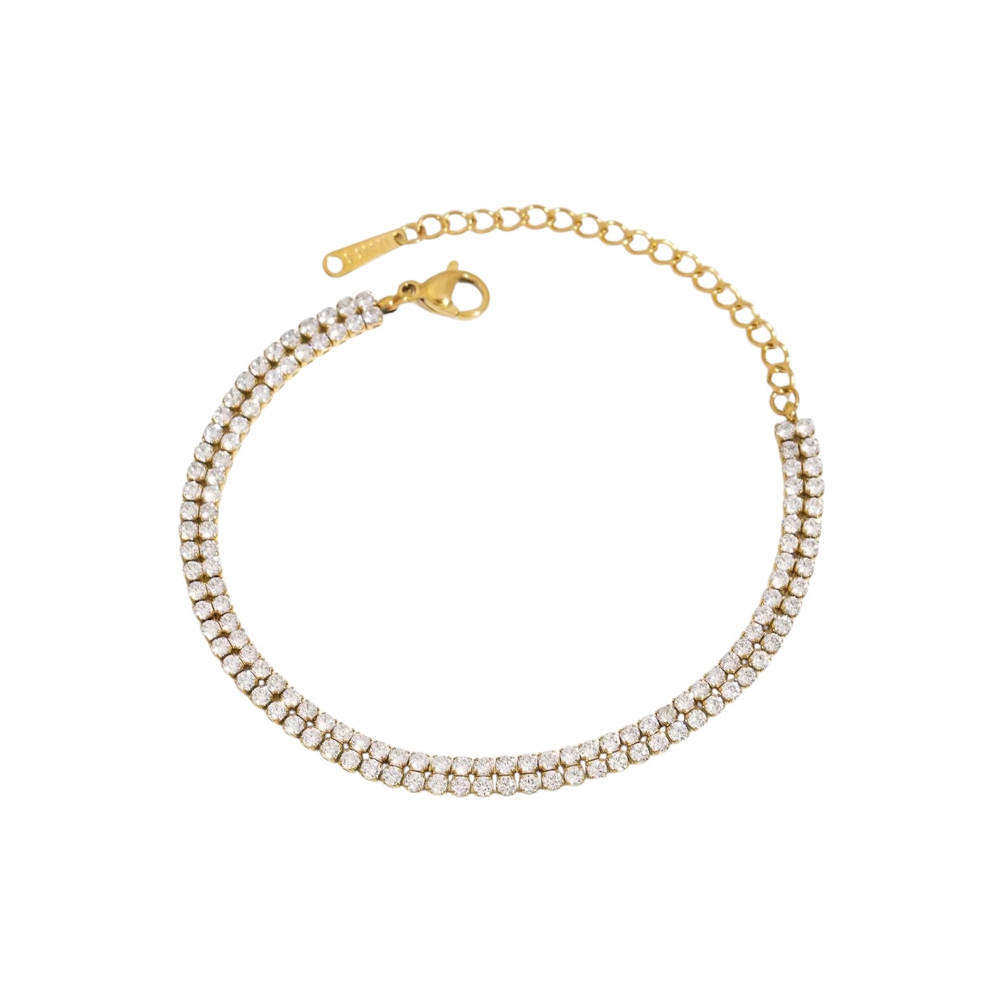Maison LUX Layered Tennis Bracelet