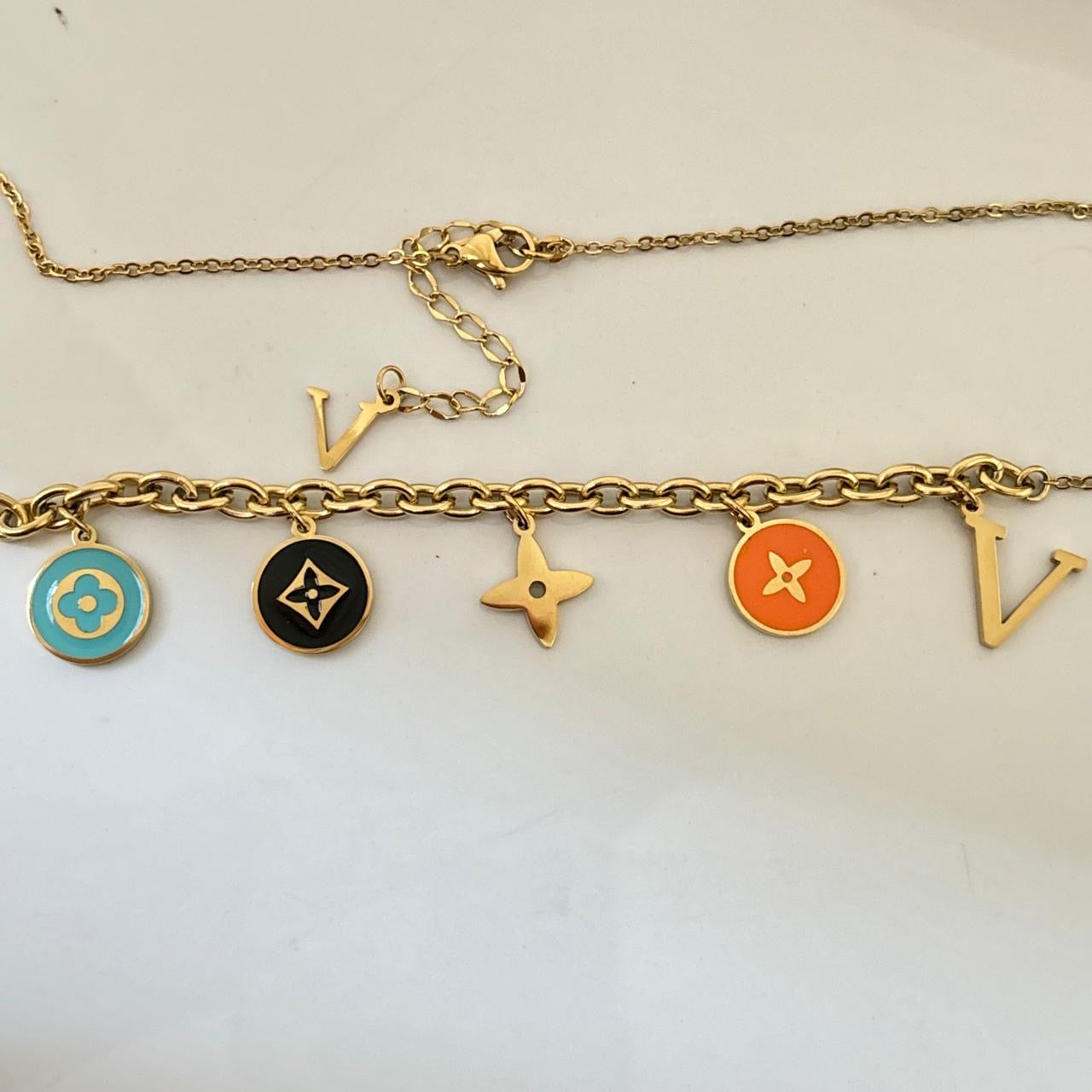 Blossom Star Multi Charm Necklace