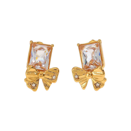 Ballerina Diamond Studs