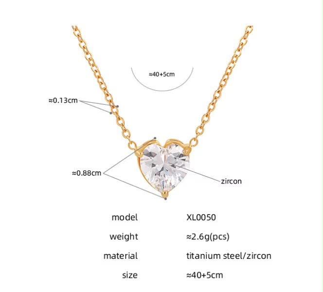 Princess Heart Necklace