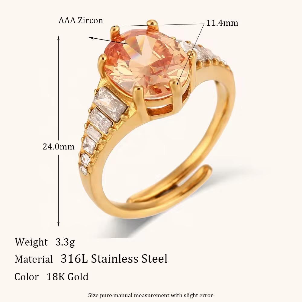 Trophy Wife Ring -Champagne