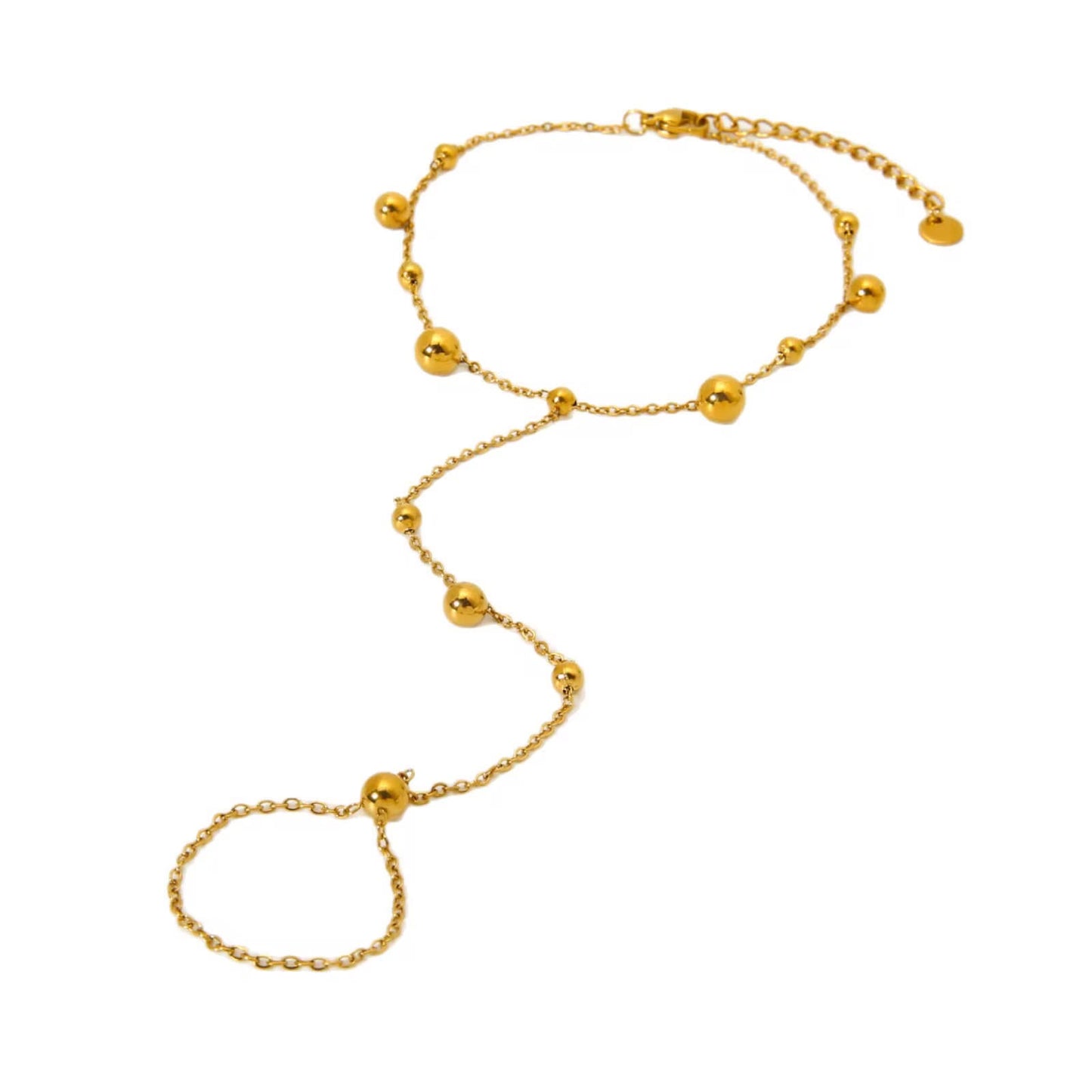 Nirvana Beaded Hand Chain