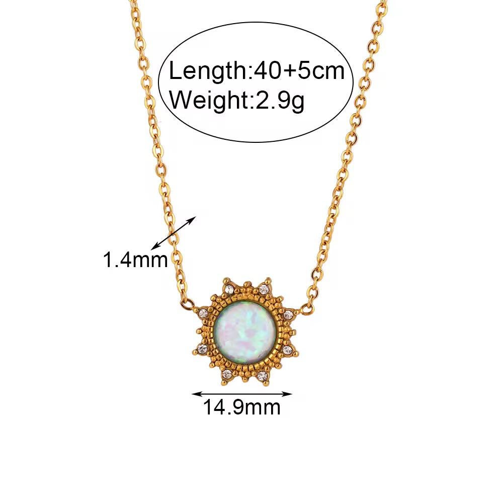Luminous Opal Necklace