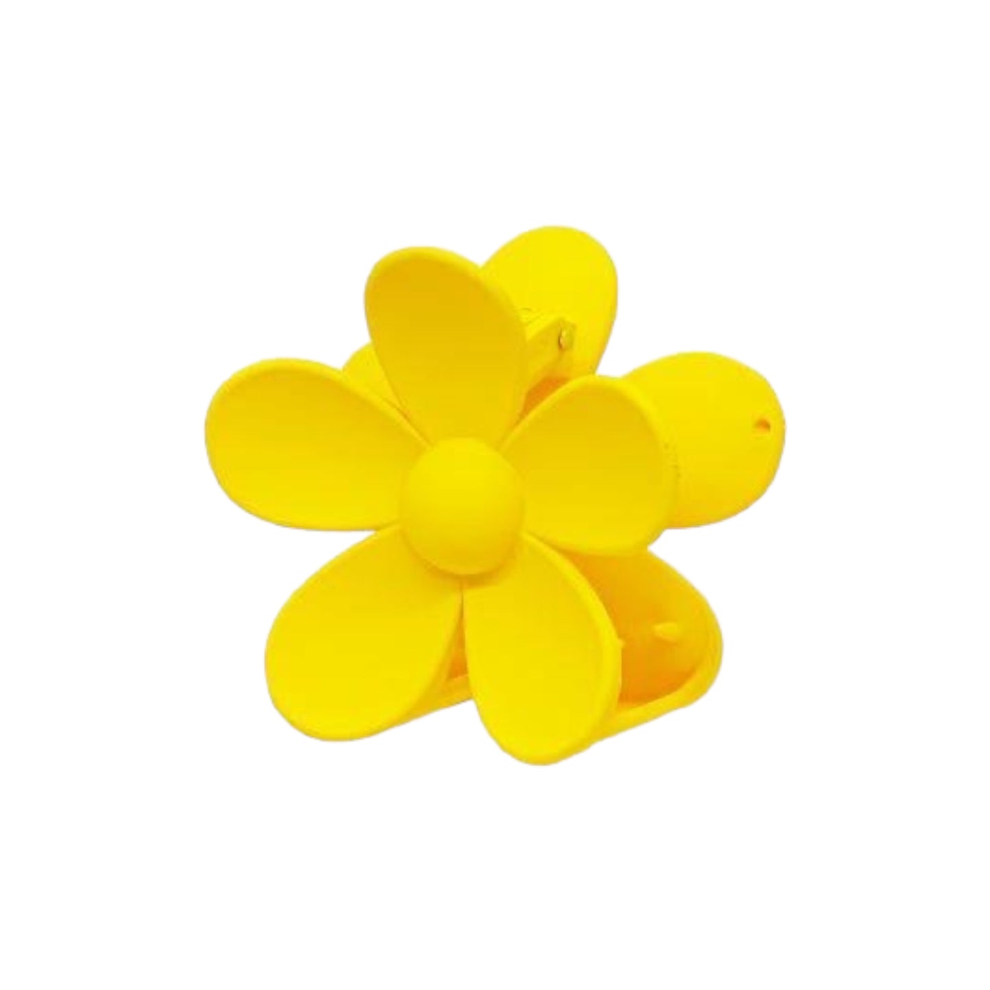 Daisy Flower Claw Clip -Sunshine Yellow