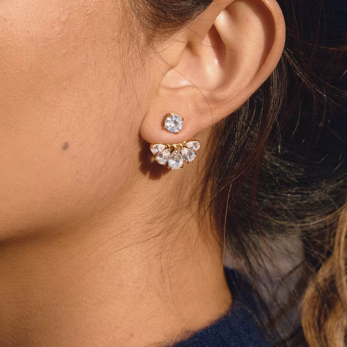 Couronne LUX Earrings -Two Ways