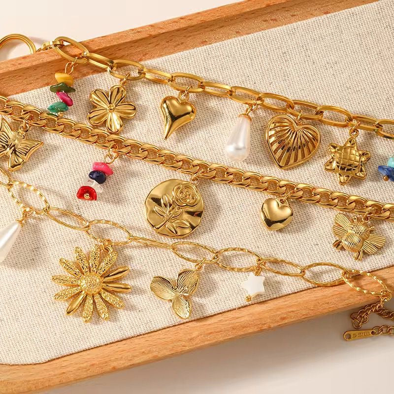Blooming Charm Bracelet