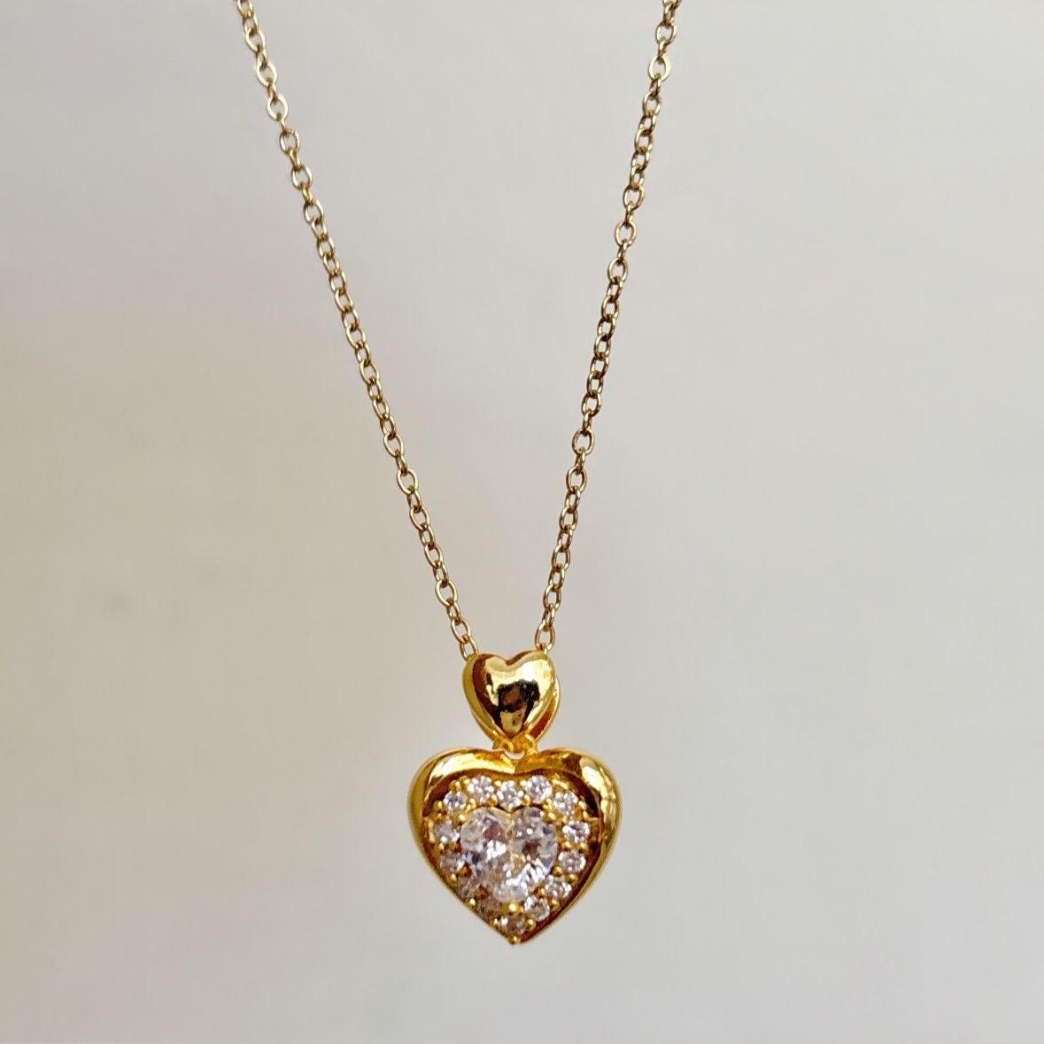 Darla Heart Necklace