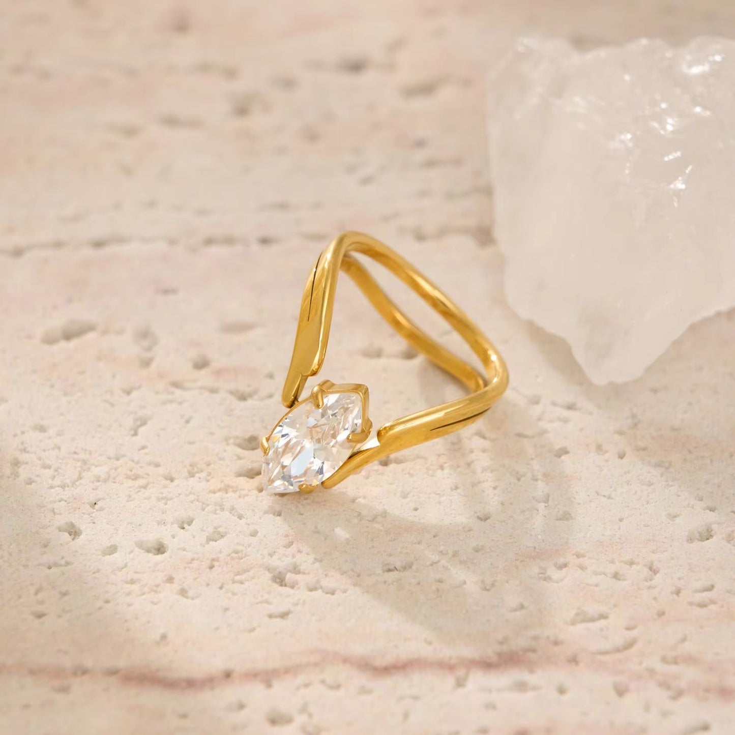 Marquis Diamond Ring