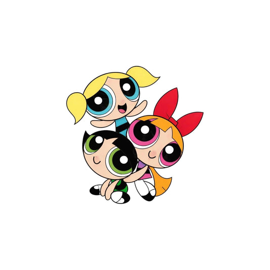 Power Puff Girls Phone Metal Charm