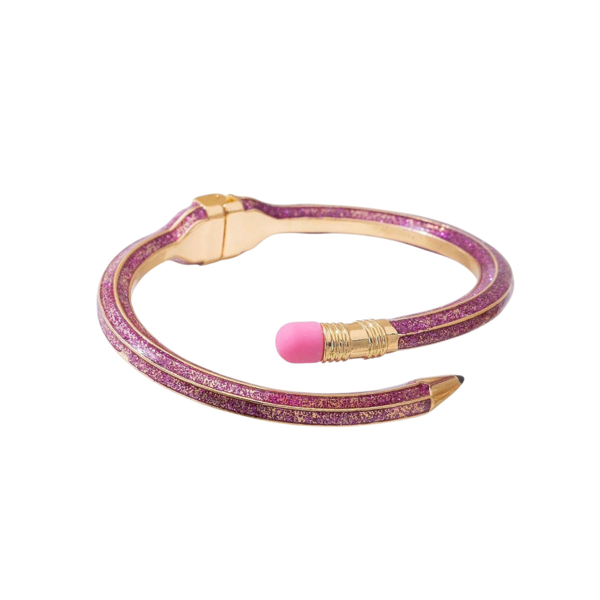 PENCIL Bracelet •Bling Purple