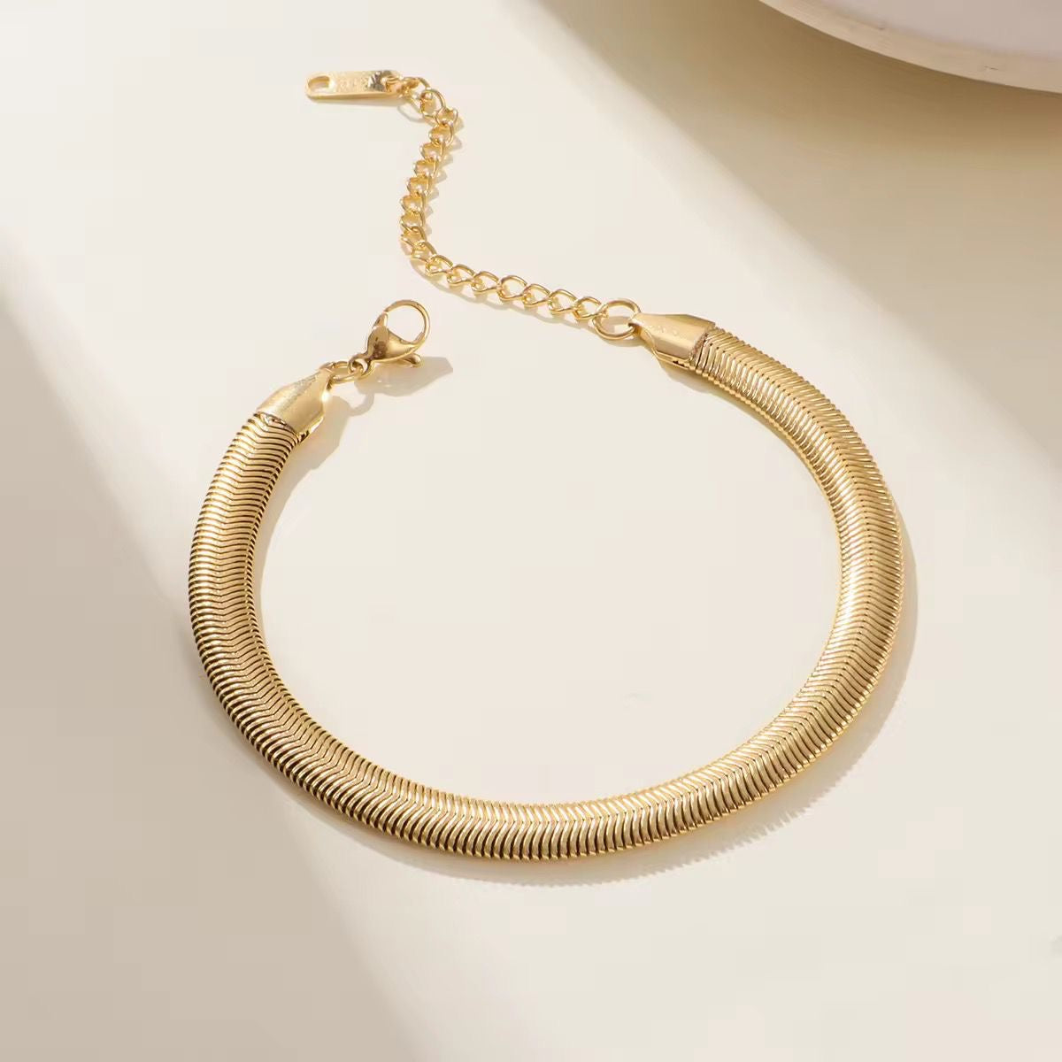 Sleek Serpent Bracelet