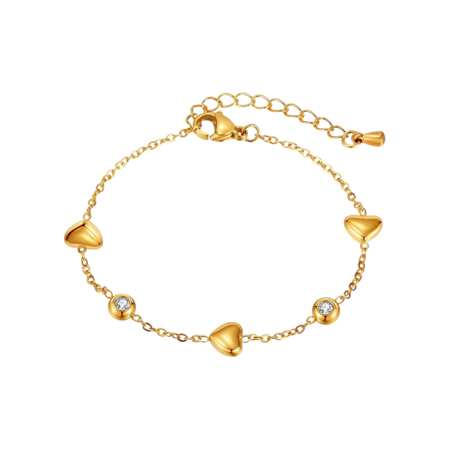 Hearts Desire Cz Bracelet