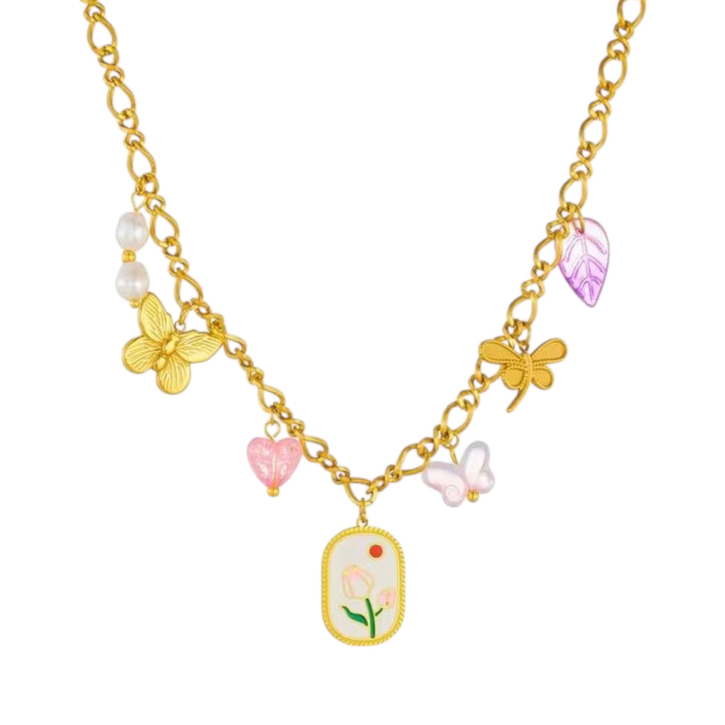 Candy Frappe Charm Necklace