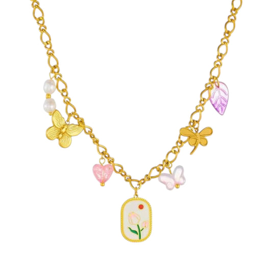Candy Frappe Charm Necklace