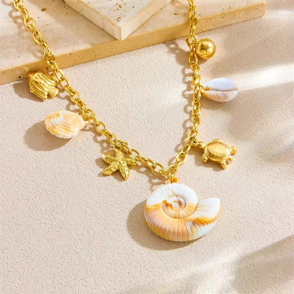 Island Girlie Charm Necklace