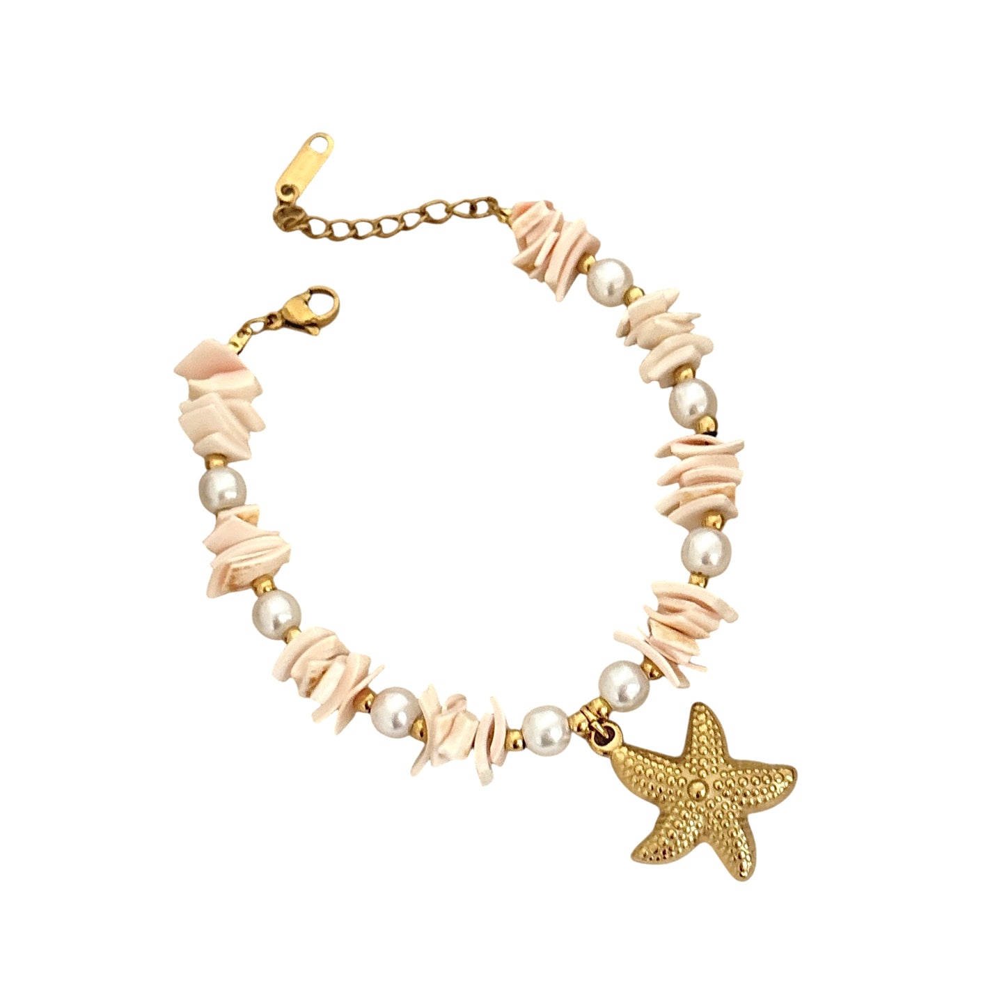 Star Of Beach Charm Bracelet