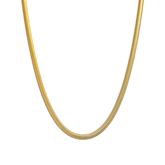 Sleek Serpent Necklace